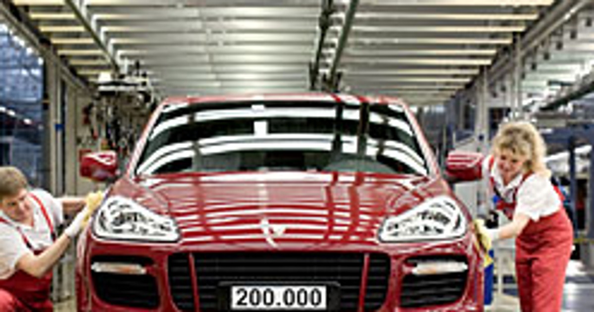 Porsche Cayenne – już 200 tys. sprzedanych egzemplarzy