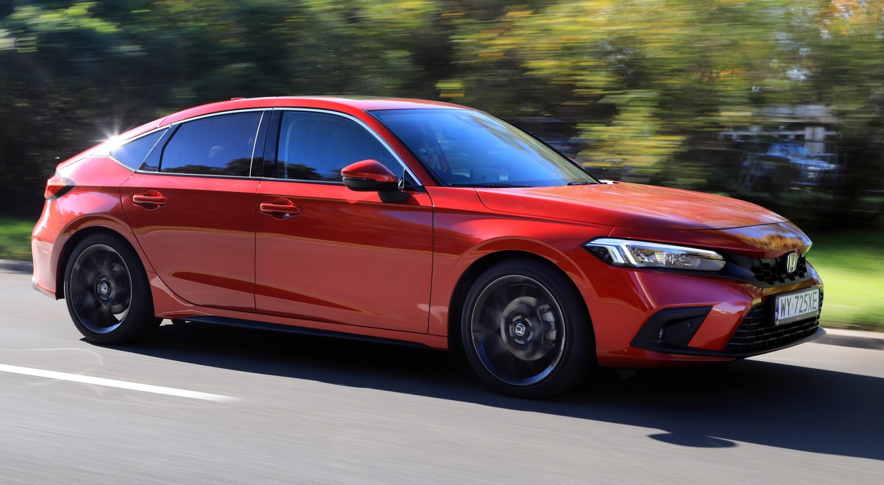 Hybryda nie tylko do miasta test Hondy Civic e:HEV