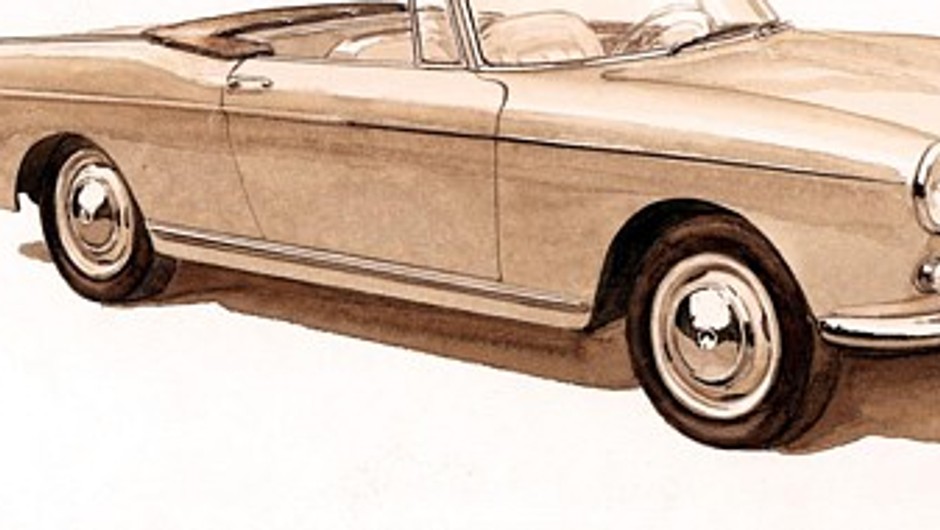 Peugeot 404 1961 rok Francja