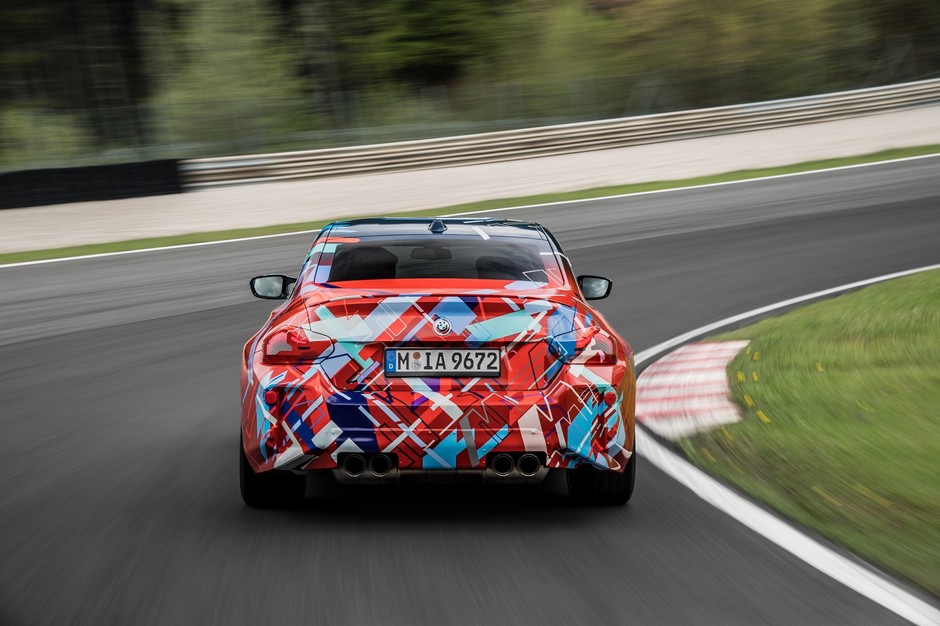 Nowe BMW M2 (2022) podczas testów na Salzburgringu