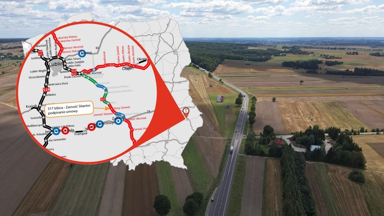 Drogowcy przechodzą do realizacji kolejnego odcinka trasy S17