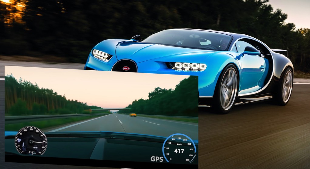 Bugatti Chiron: ponad 400 km/h na autostradzie w Niemczech