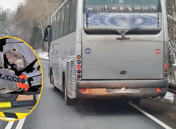 Inspektorzy ITD widzieli już wiele, ale nie to. Kierowca wiózł tym autokarem dzieci