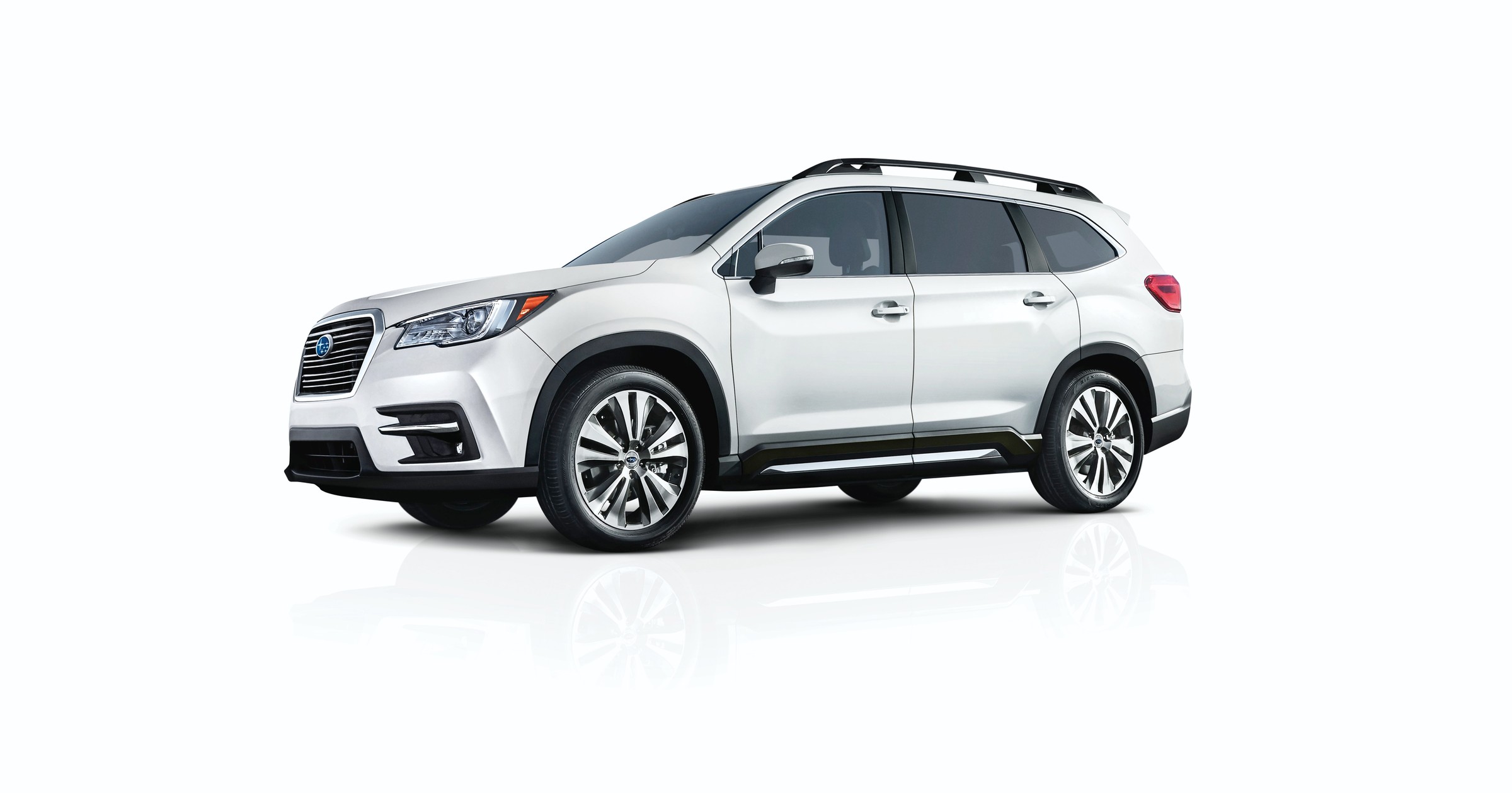 Subaru Ascent czyli największy model w historii. Rozstaw osi 2.89 m czyli mniejszy niż np. w Mercedesie klasy E