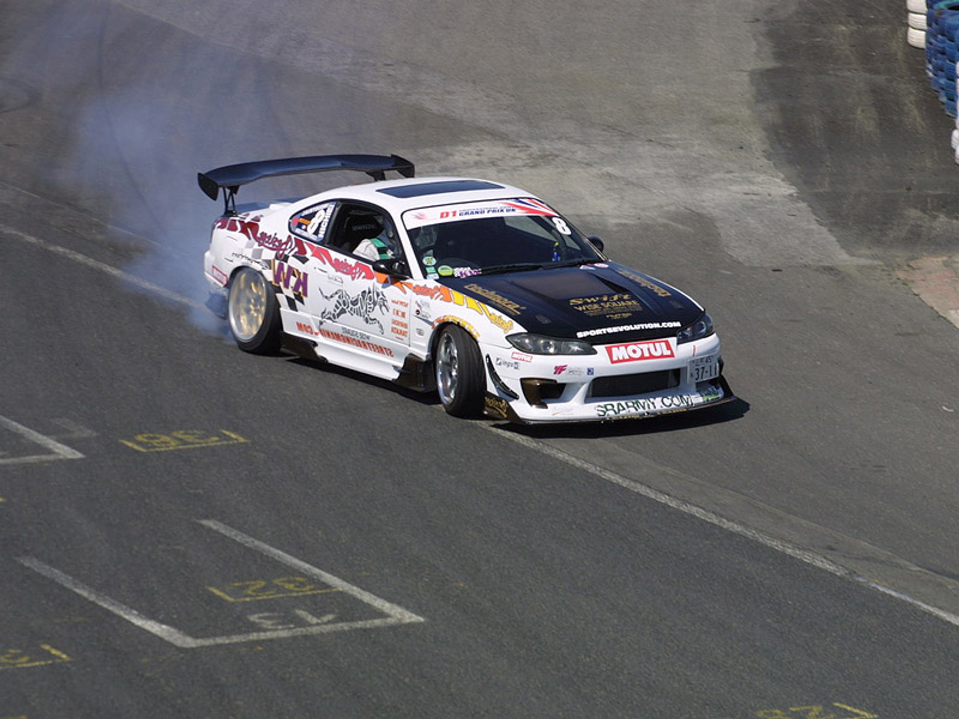 King of Europe Drift 2007: jazda bokiem (fotogaleria)