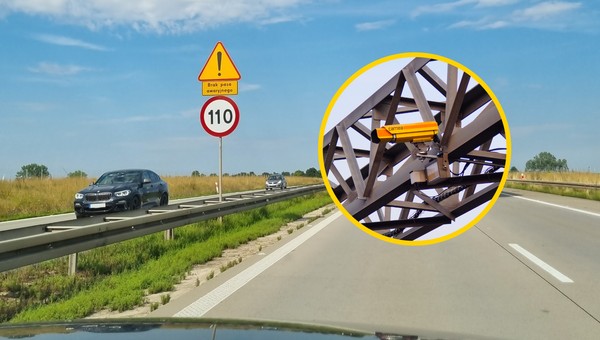 Odcinkowy pomiar prędkości na autostradzie A4