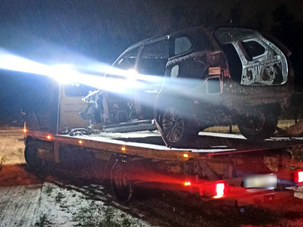 Resztki skradzionego w Niemczech Outlandera