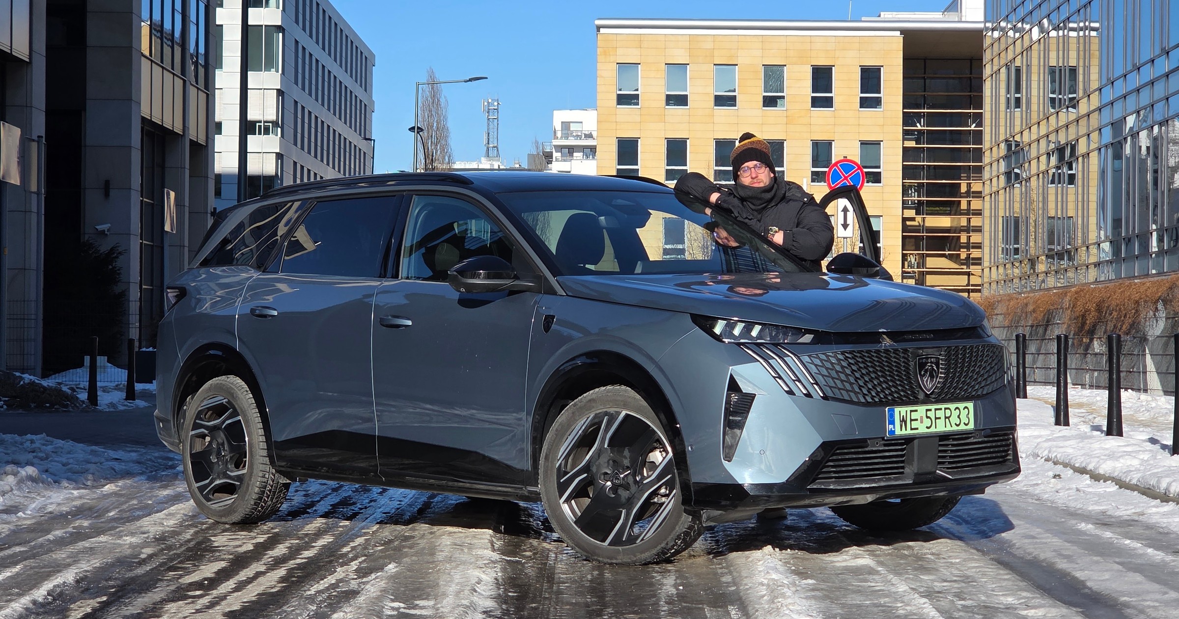 Peugeot e-5008 Dual Motor - test zimowy