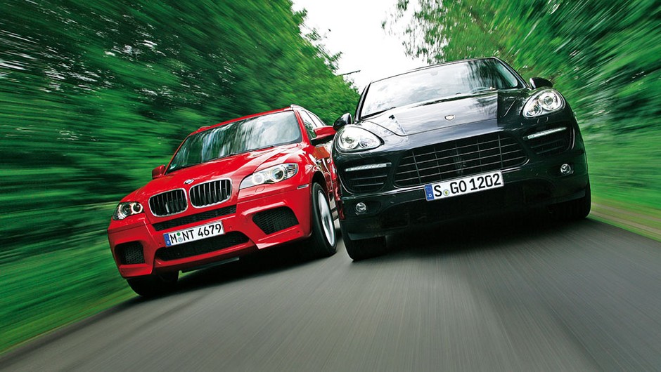Superterenówki z turbodopalaczem: BMW X5 M kontra Porsche Cayenne Turbo