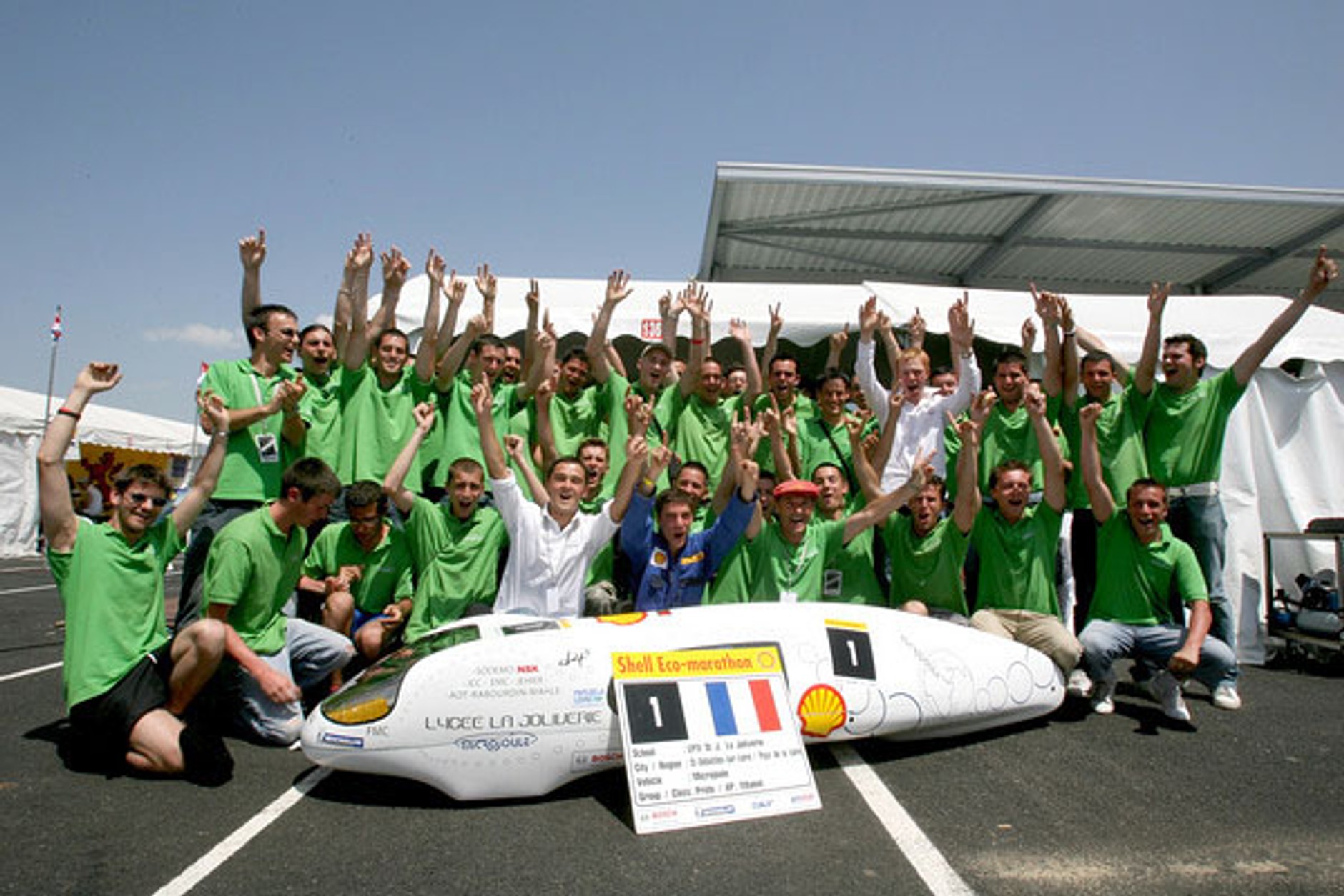 Shell Eco-marathon 2007: 3039 kilometrów na litrze paliwa