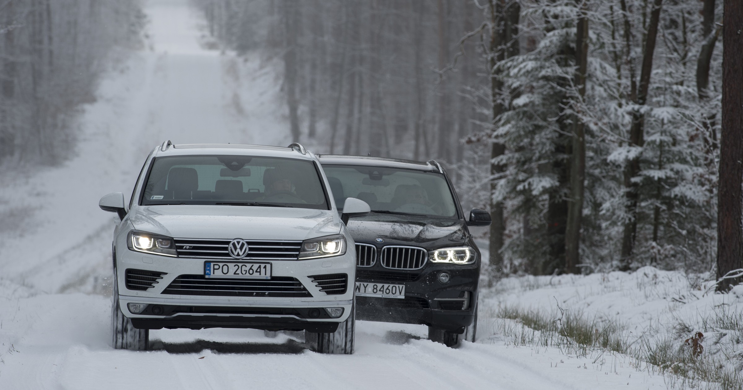 BMW X5 kontra VW Touareg - Spotkanie na szczycie