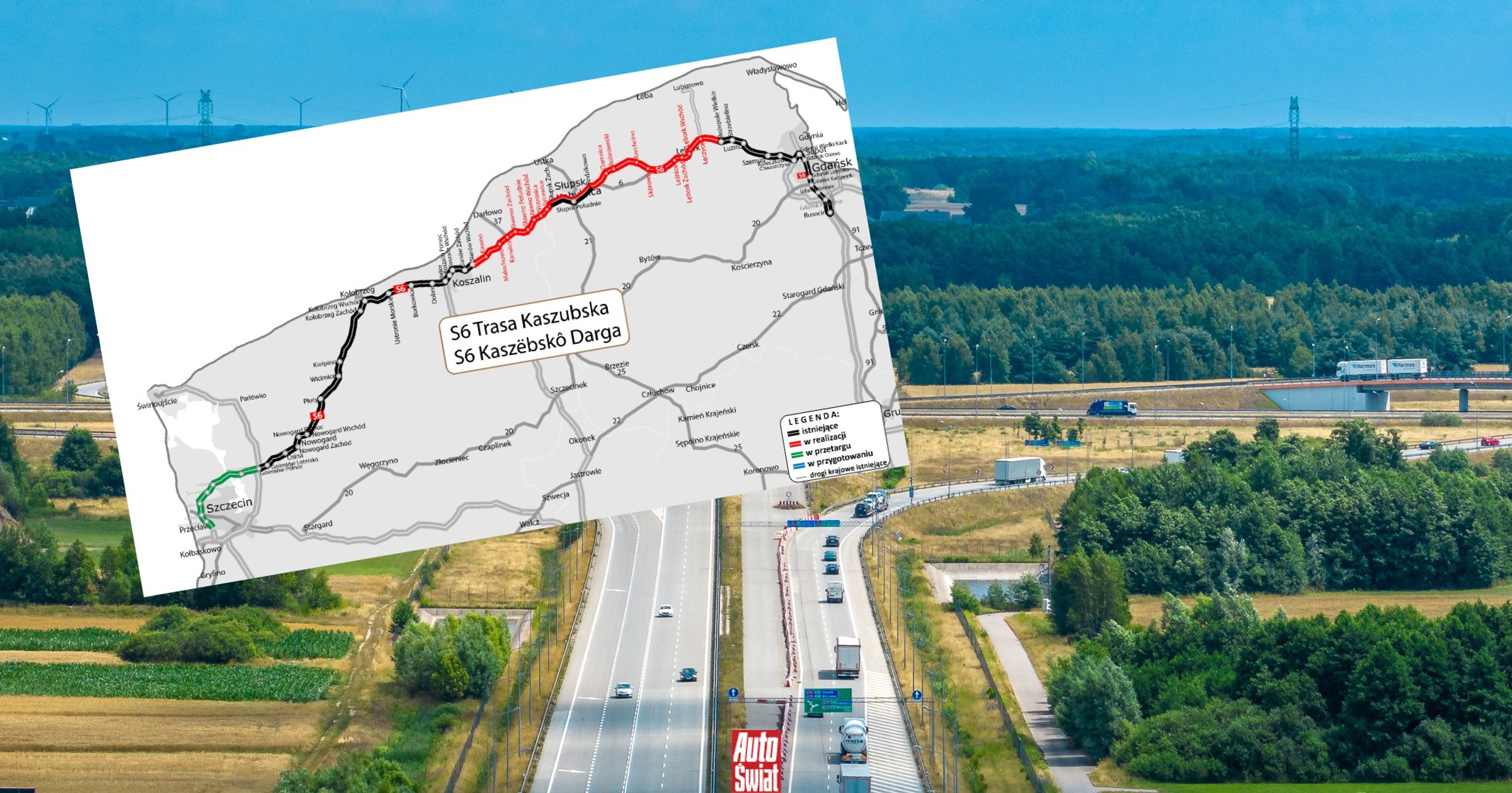 Przełom na budowie S6. OMT S7 połączy się z Trasą Kaszubską po tym weekendzie