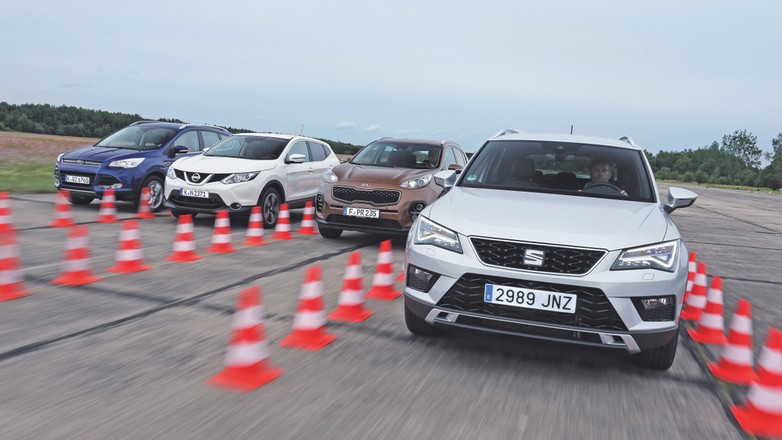 Hiszpański saper: Seat Ateca kontra Kia Sportage, Nissan Qashqai i Ford Kuga