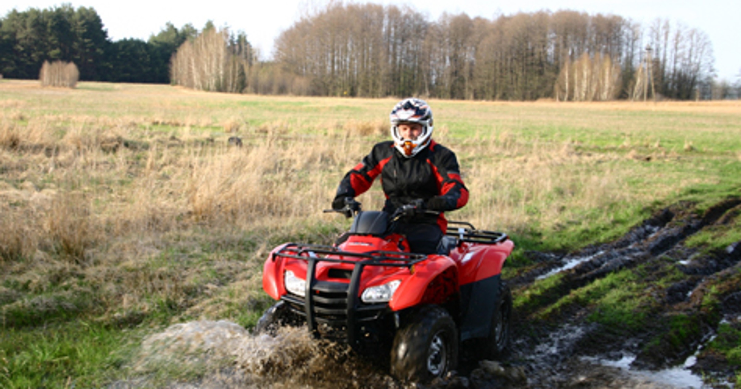 Quad Hondy to połączenie przyjemnego z pożytecznym