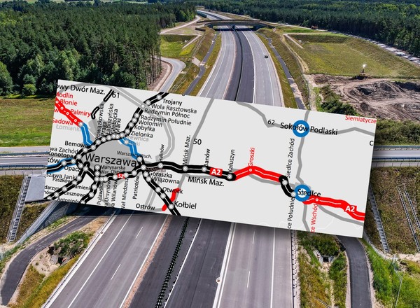 Autostrada A2 wydłuży się jeszcze w sierpniu. Kierowcy w końcu ominą najgorszy fragment