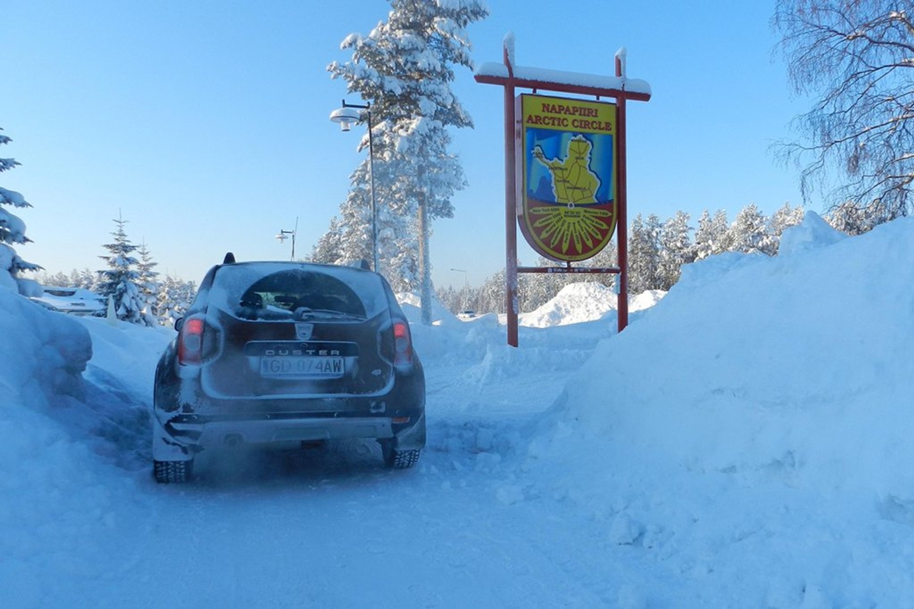 Dacią Duster za Koło Podbiegunowe