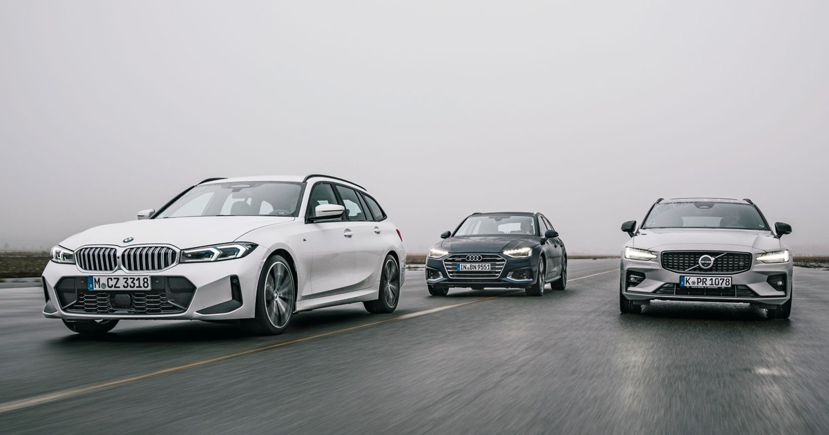 Audi A4 Avant, BMW serii 3 Touring, Volvo V60