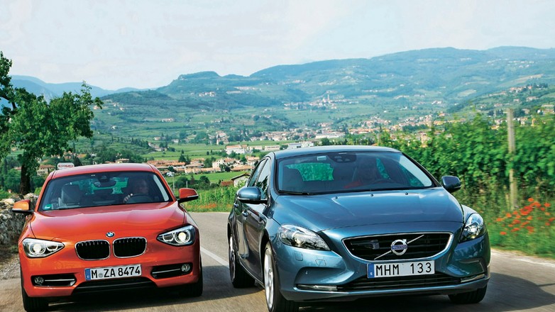 Volvo V40 kontra BMW serii 1: porównanie luksusowych kompaktów