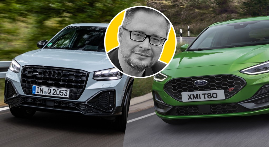 Audi Q2 (po lewej) i Ford Focus