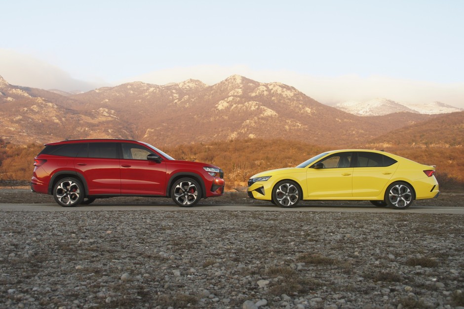 Skody Octavia i Kodiaq RS