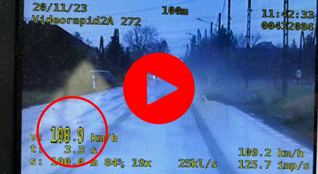 53-latek złapany na przekroczeniu prędkości w Żelaznej