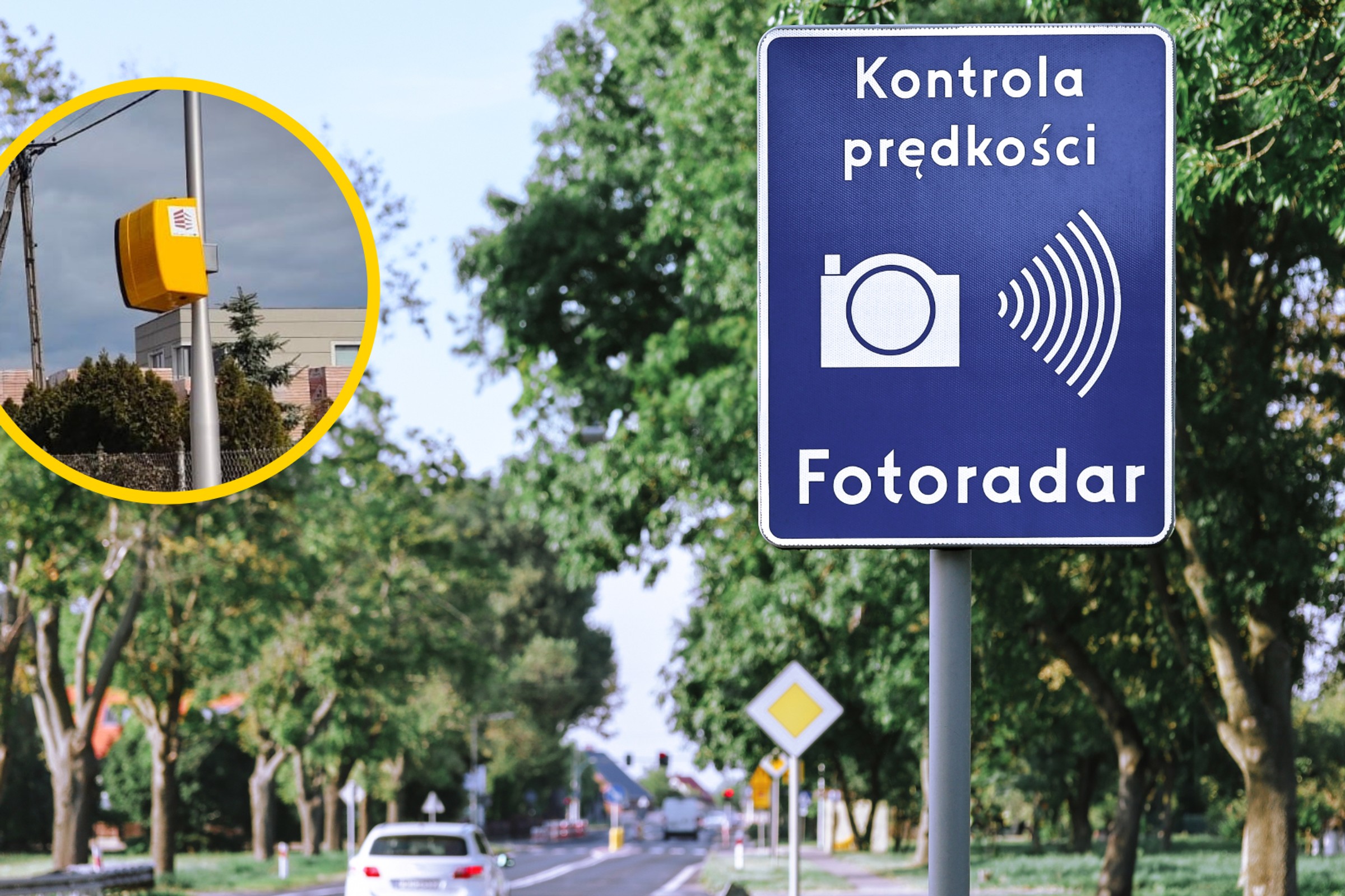 Nowy fotoradar na siódemce już działa. Można jechać 50 km na godz.