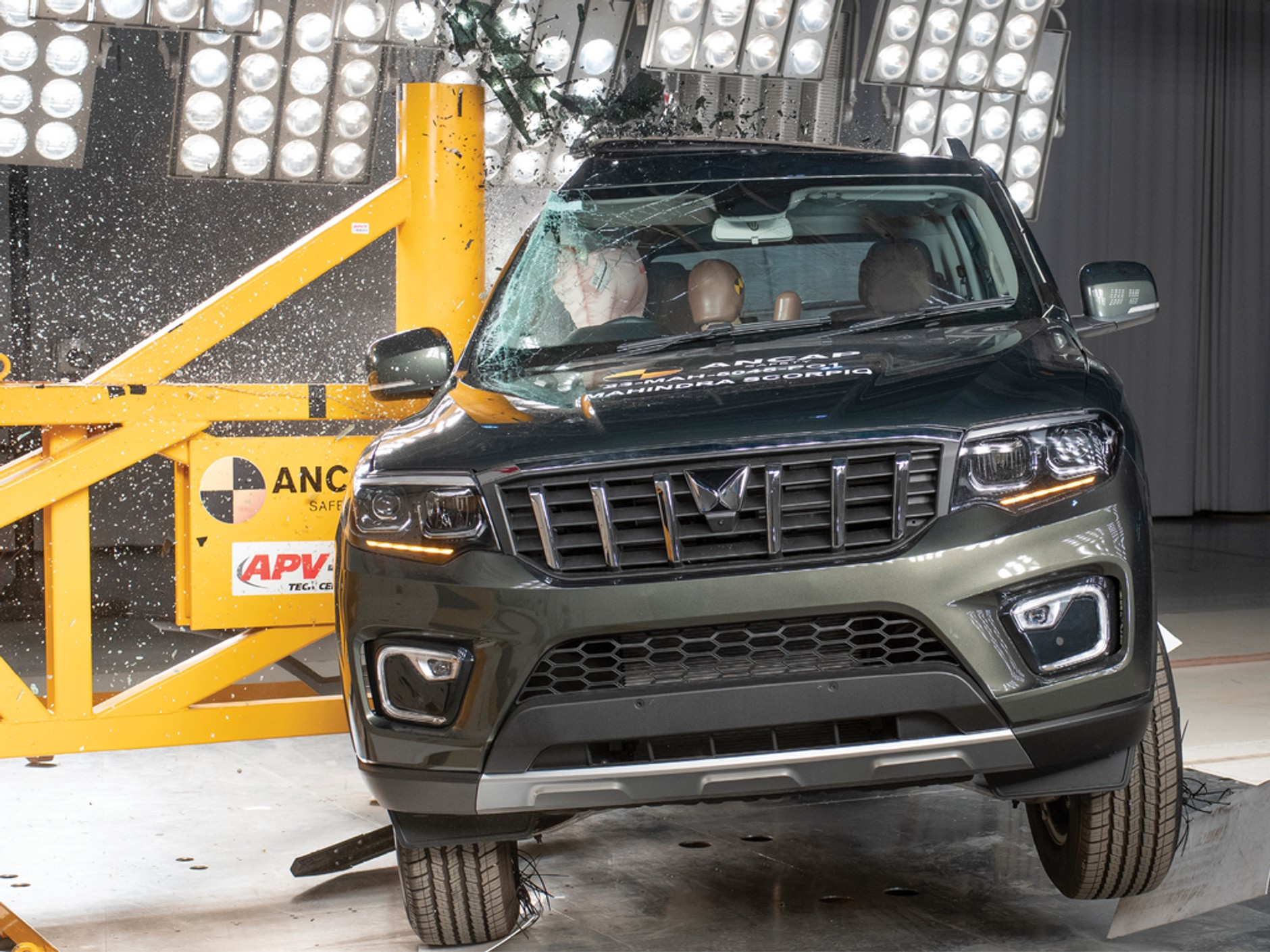 Crash-test: Mahindra Scorpio
