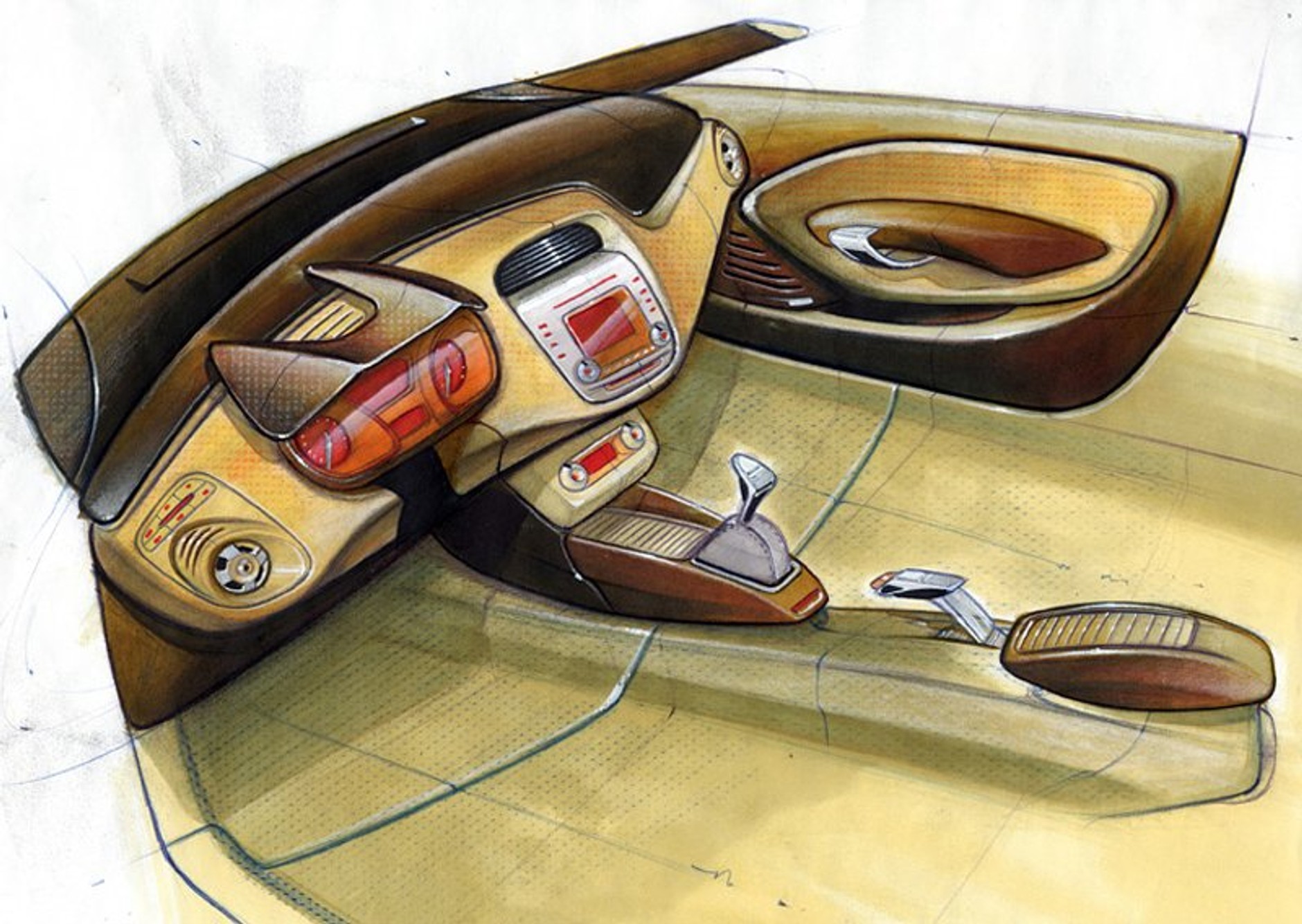 Fiat Bravo: wnętrze nowego modelu na oficjalnym blogu