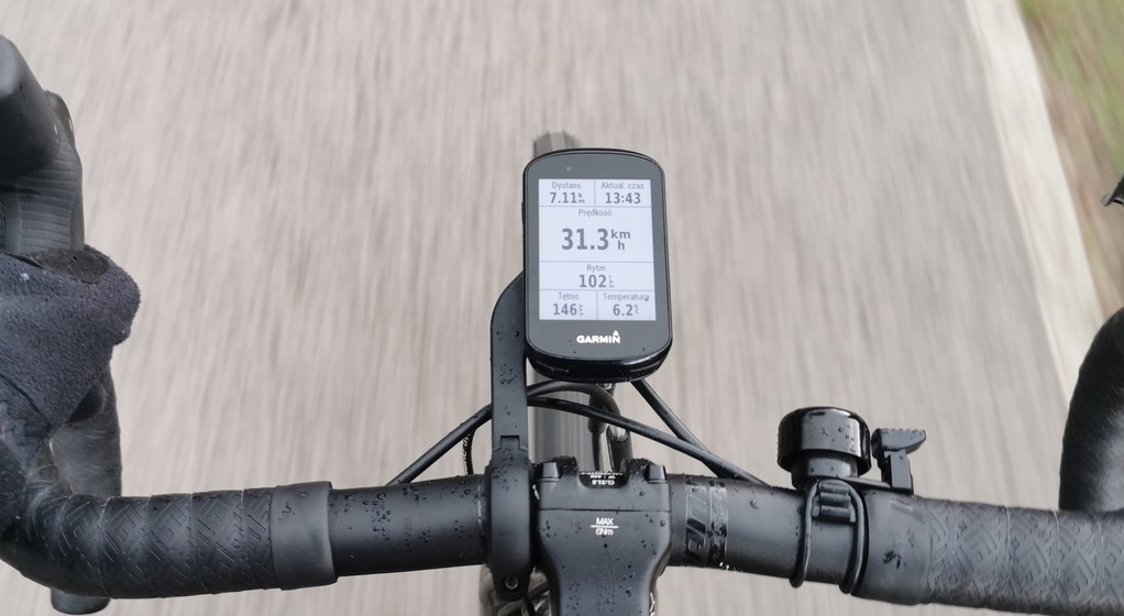 Zaawansowany licznik rowerowy z GPS