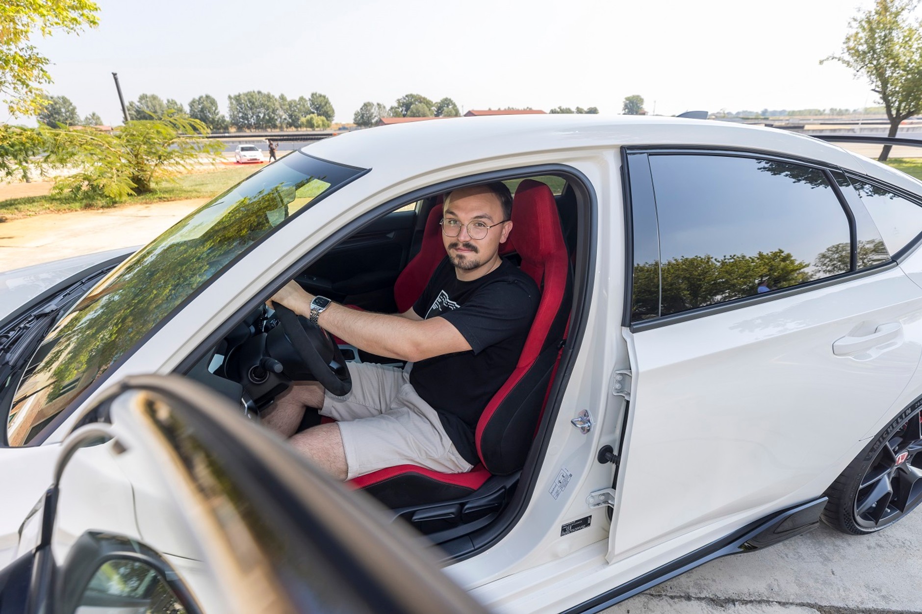 Pierwsza jazda nową Hondą Civic Type R
