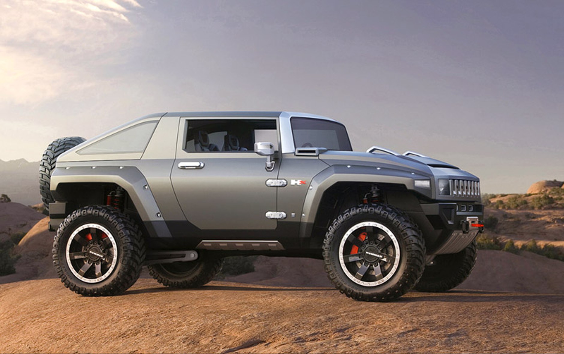 Hummer HX Concept: czy pobije Wranglera?
