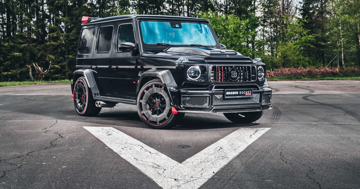 Brabus 900 Rocket Edition - Mercedes Klasy G na sterydach
