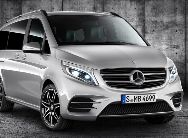 Frankfurt 2015: Mercedes-Benz klasy V z pakietem AMG