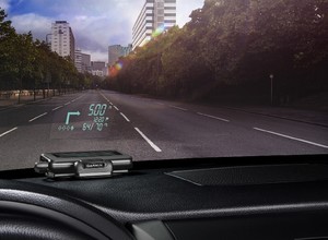 Garmin: projekcja na szybie