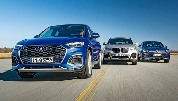 Seksowne i z charakterem - Audi Q5 Sportback, BMW X4 i Mercedes GLC Coupe