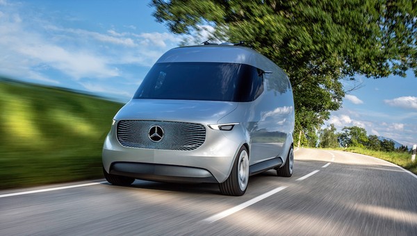 Mercedes Vision Van: dostawczak XXII wieku