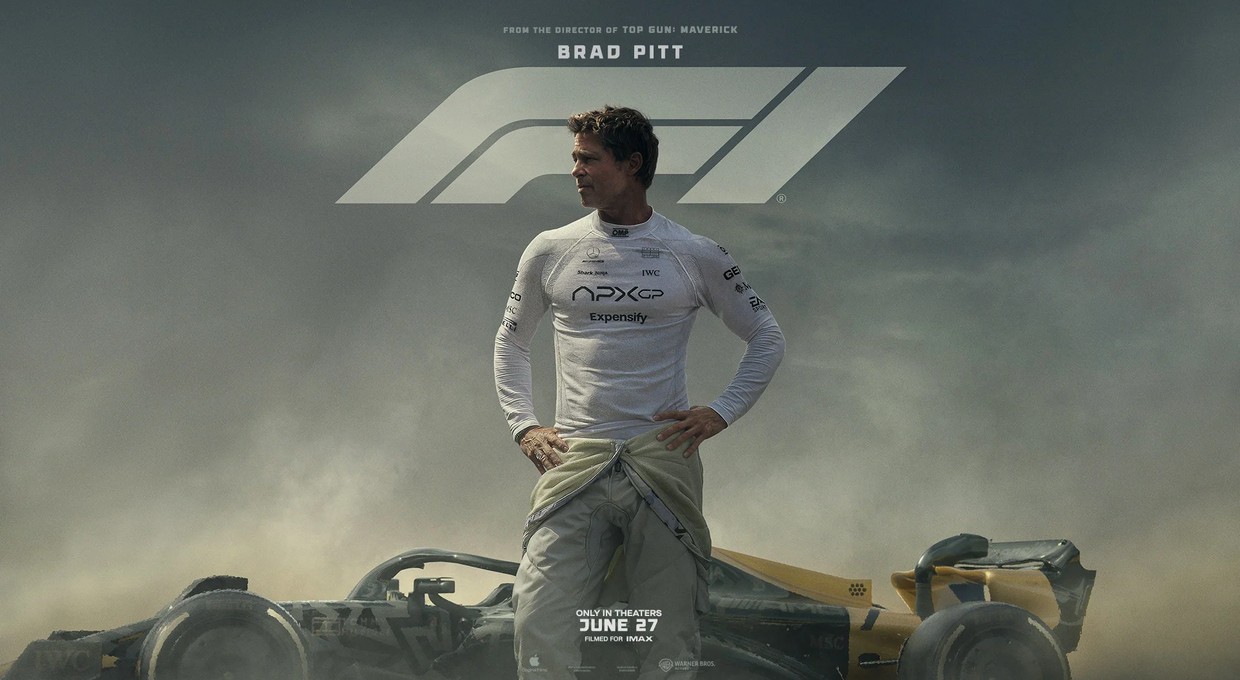 61-letni Brad Pitt pokaże wszystkim, jak się jeździ w F1. Jest pełny zwiastun filmu
