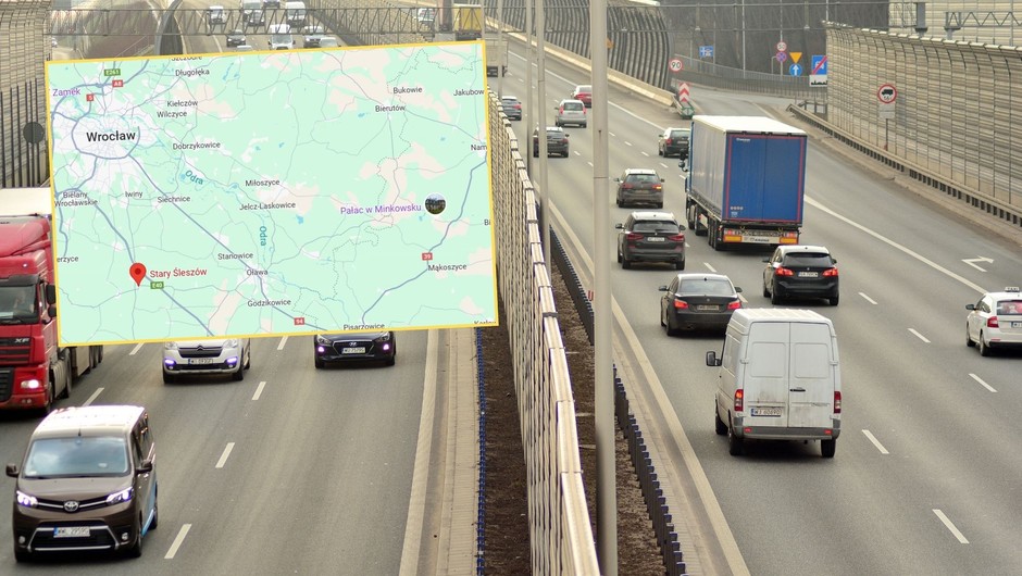 Rozbudowa kluczowej autostrady w Polsce. Zmiana planów w sprawie A4 - zdjęcie ilustracyjne (Screen: Google Maps)