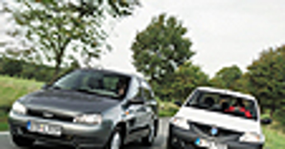 Lada Kalina, Dacia Logan - Przesyłka ze Wschodu