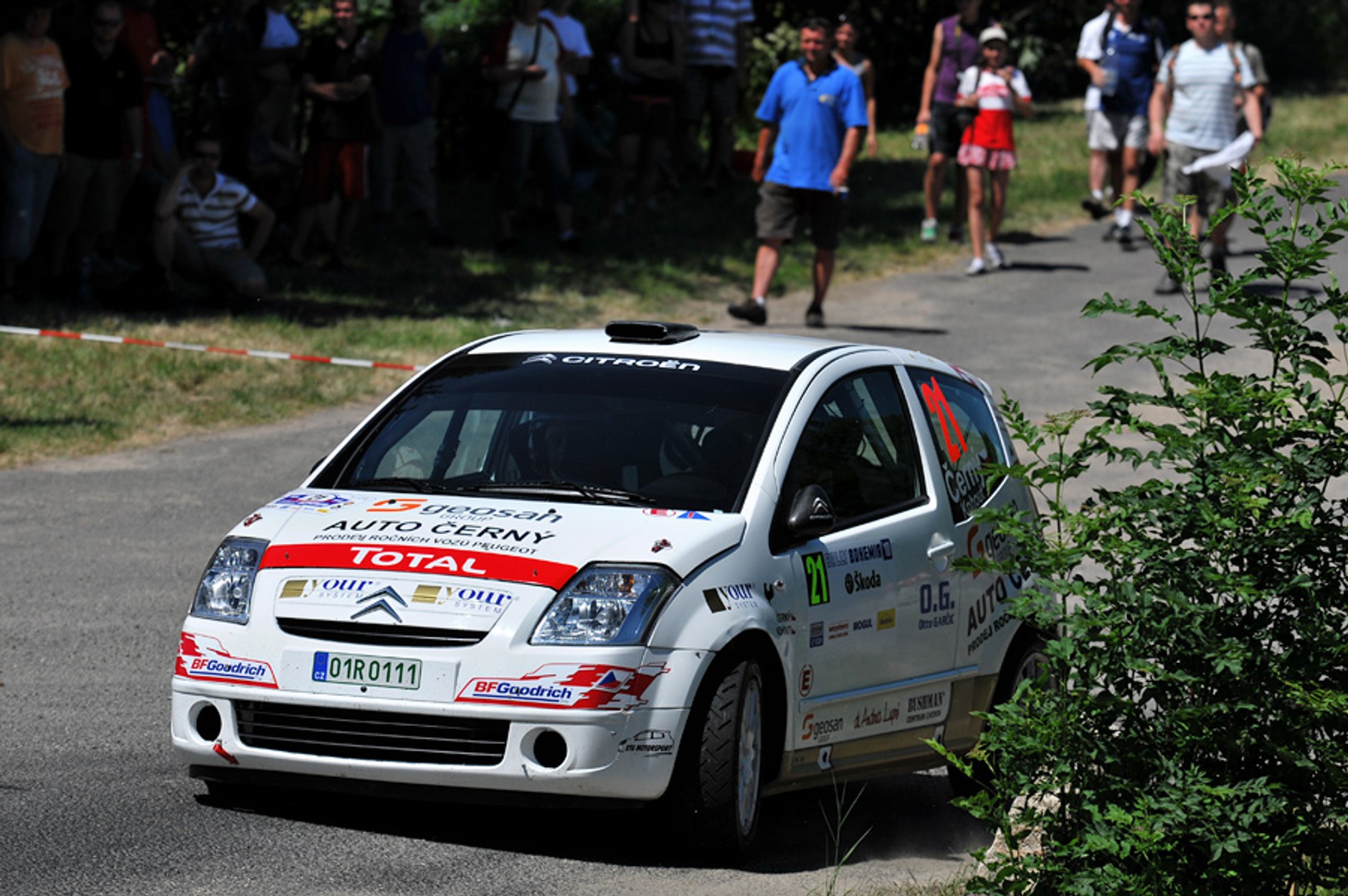 Rajd Bohemia 2010: duet Bębenków znów najlepszy w Citroën Racing Trophy