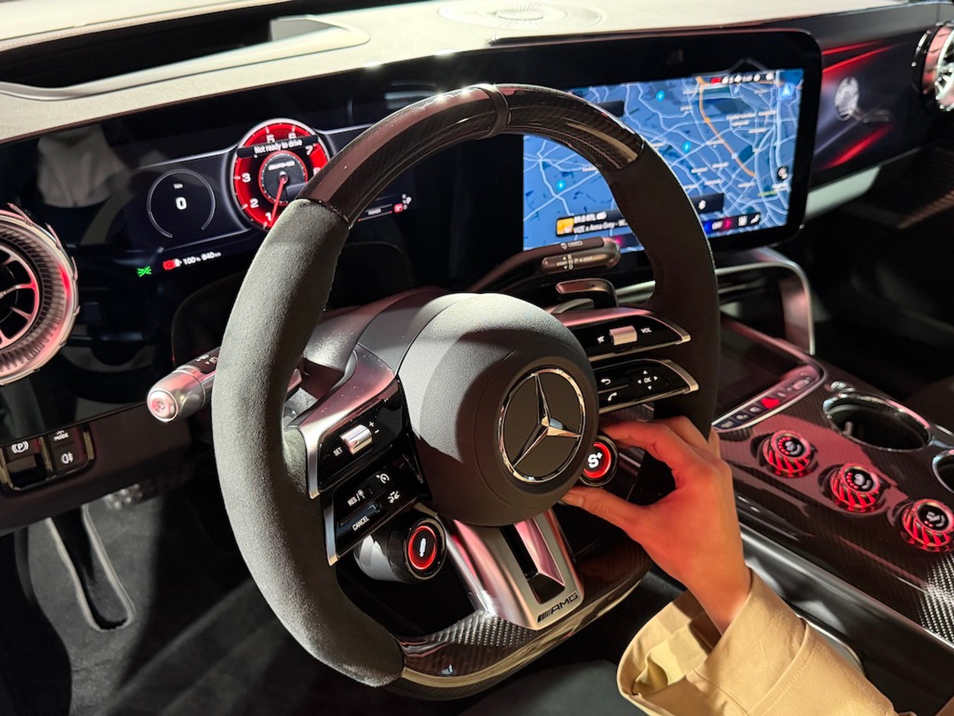 Nowy elektryczny Mercedes AMG GT 4-Door Coupe
