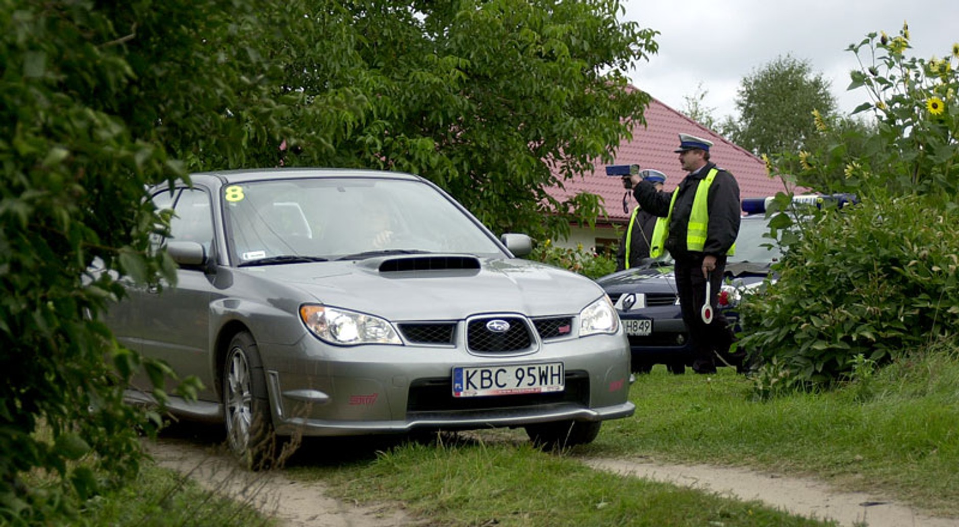 Rajd Orlen 2008: tak zapoznawali się z trasą (fotogaleria)
