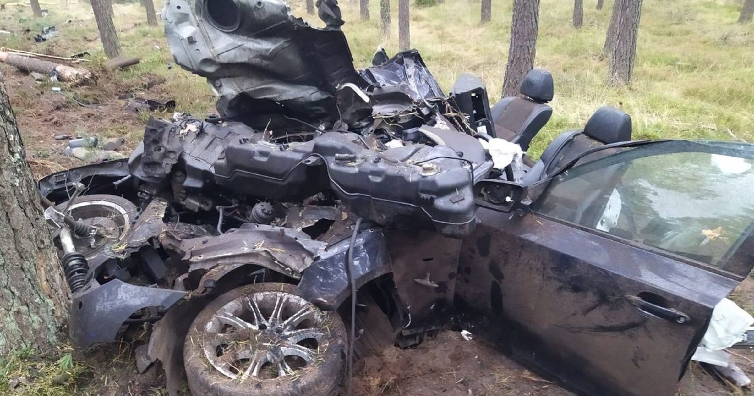 Wypadek BMW - zdjęcie ilustracyjne