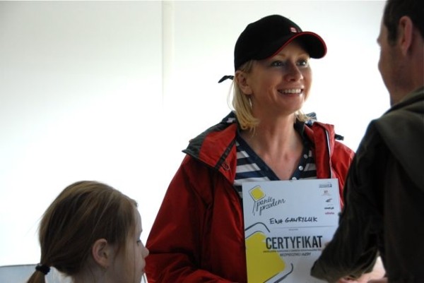 Kobieta za kółkiem