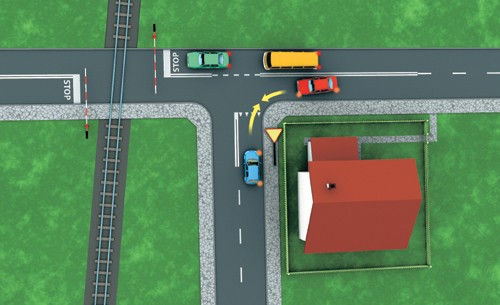 Stop przed przejazdem!