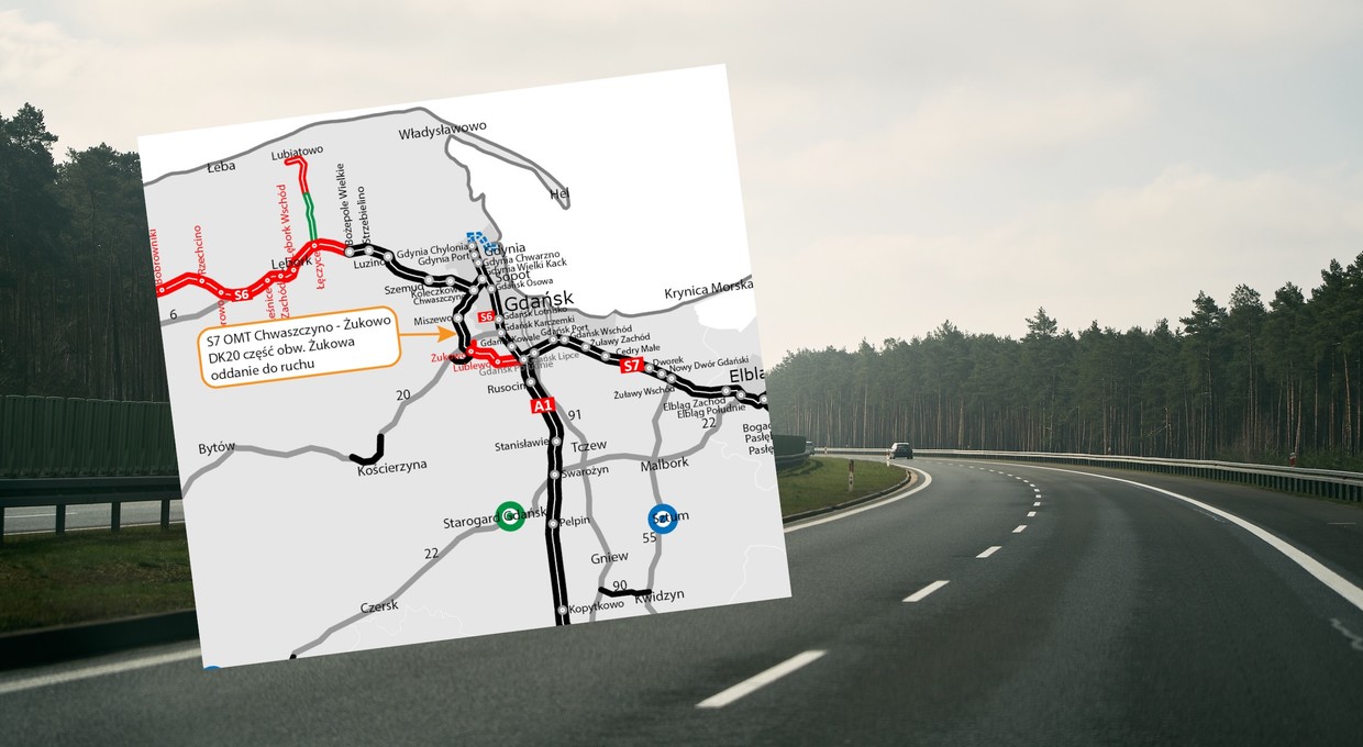 Udostępniono pierwszy odcinek Obwodnicy Metropolii Trójmiejskiej. Kierowcy odetchną