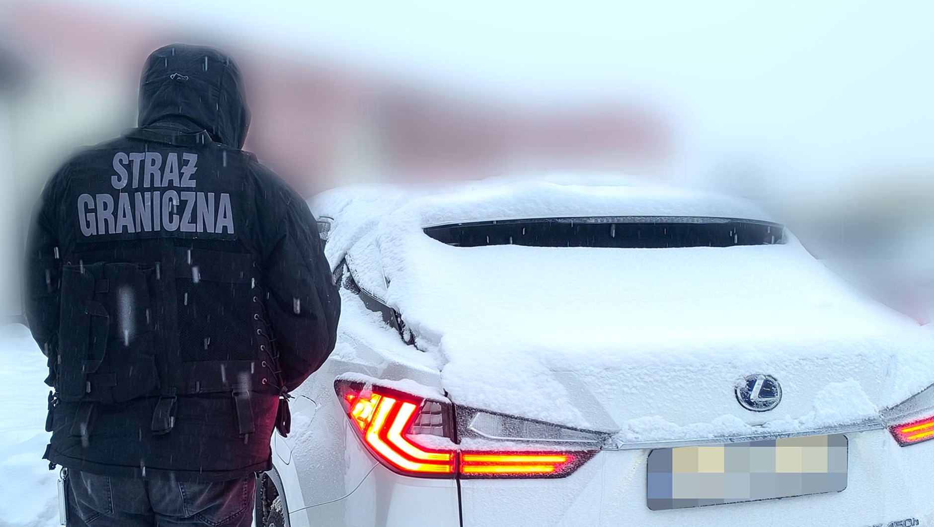 Lexus RX 450h zatrzymany w Medyce