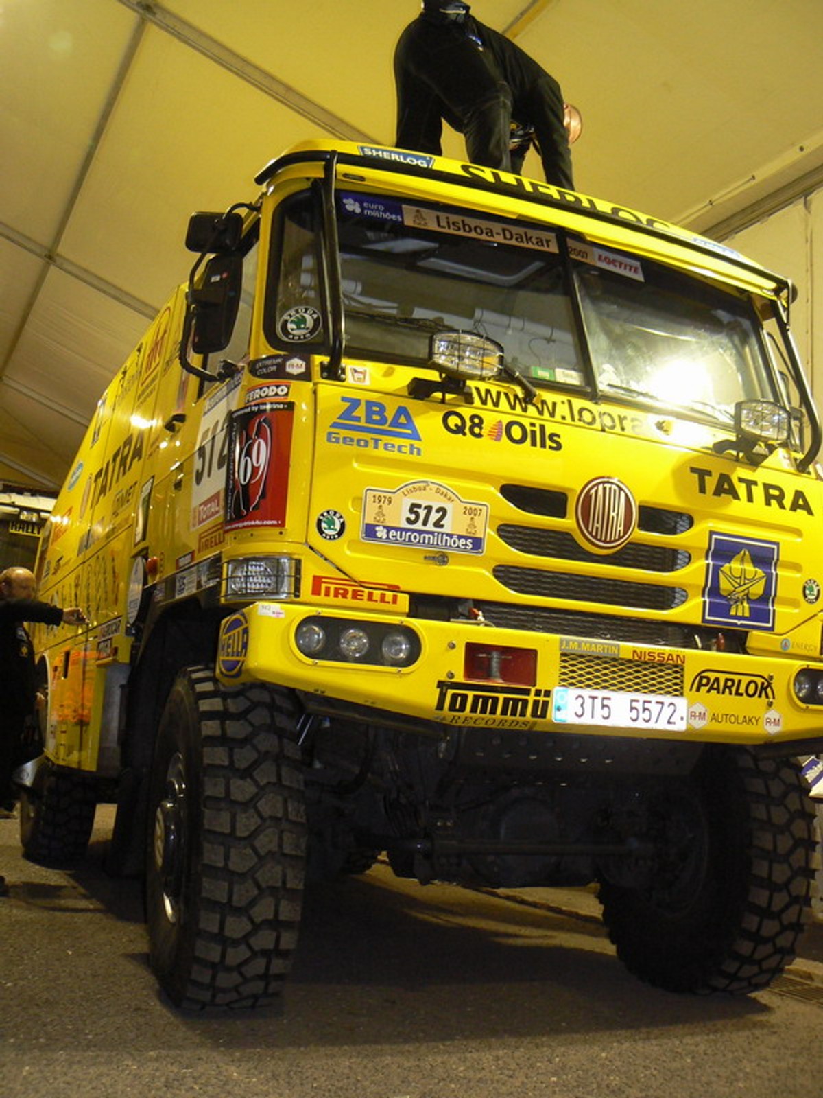 Loprais Tatra Team: wsparcie weterana