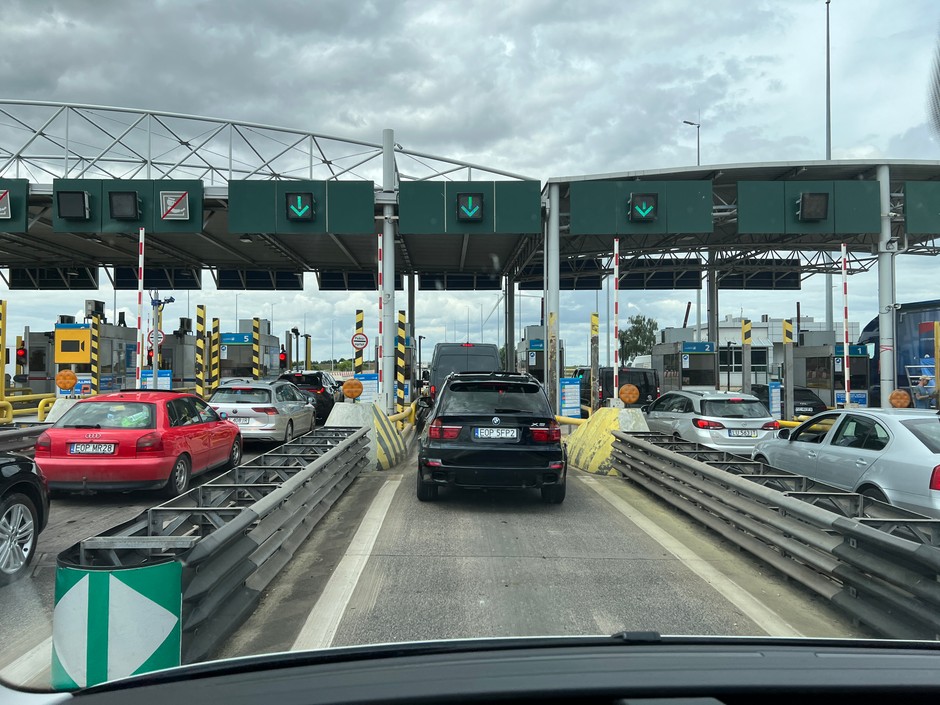Punkt poboru opłat na autostradzie A2