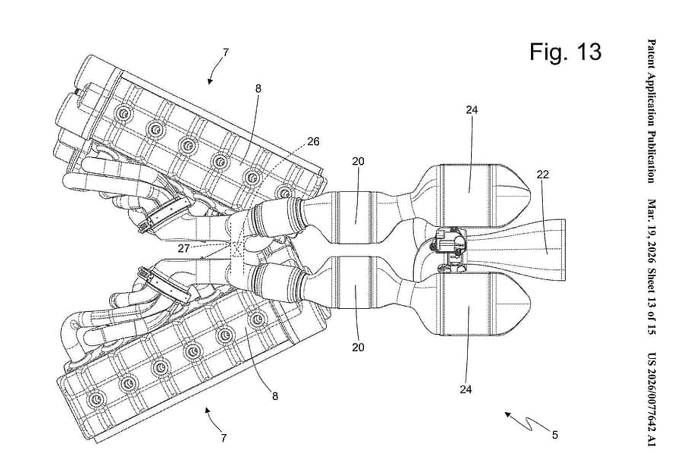 Ferrari opatentowało nowe V12. To radykalna konstrukcja